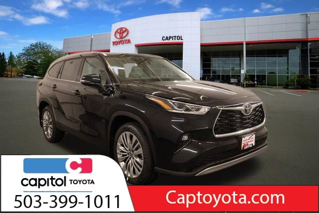 Midnight Black Metallic 2026 Toyota Highlander SUV / Crossover All-Wheel Drive 8-Speed Automatic