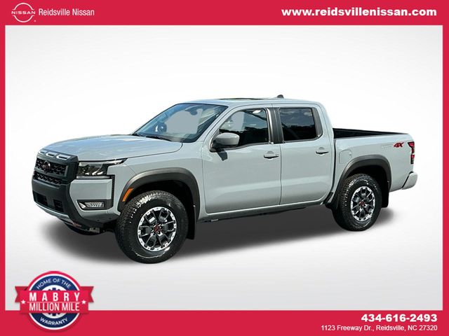 Boulder Gray Pearl 2026 Nissan Frontier Pickup Truck Four-Wheel Drive 9-Speed Automatic Overdrive