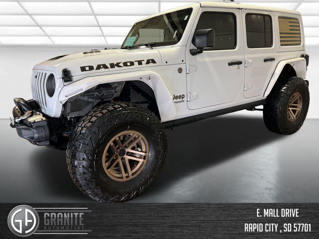 Bright White Clearcoat 2021 Jeep Wrangler Unlimited Rubicon 392 4WD SUV / Crossover Four-Wheel Drive 8-Speed Automatic