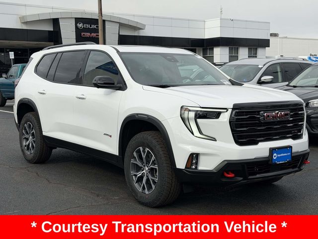 Summit White 2026 GMC Acadia SUV / Crossover Four-Wheel Drive 8-Speed Automatic