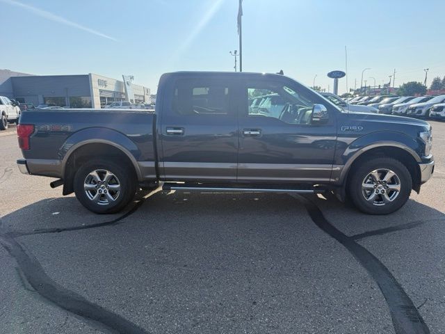 2019 Blue Jeans Metallic Ford F-150 Lariat 4X4 Truck