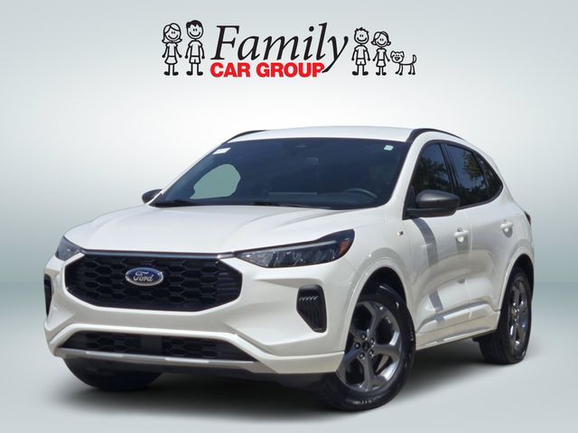Star White Metallic Tri-Coat 2024 Ford Escape SUV / Crossover Front-Wheel Drive 8-Speed Automatic