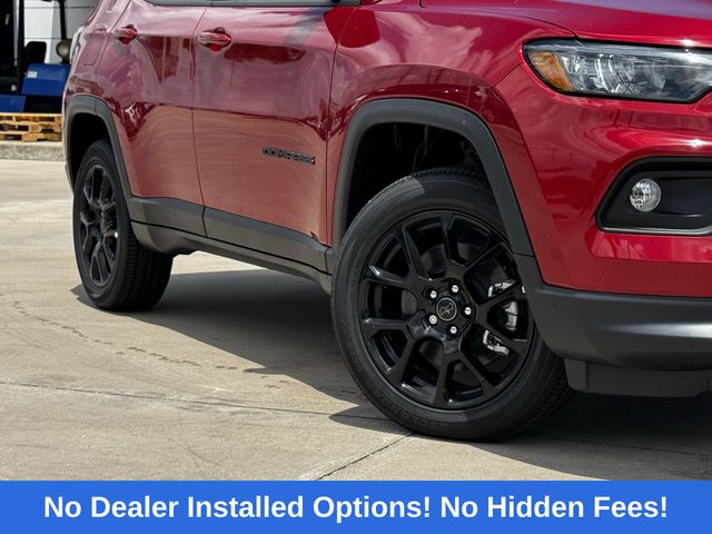 2026 Jeep Compass Latitude Red at Texan Dodge Chrysler Jeep Ram