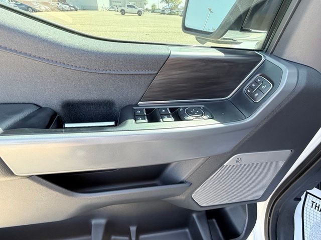 2024 Ford F-150 Lariat White at Brown Honda