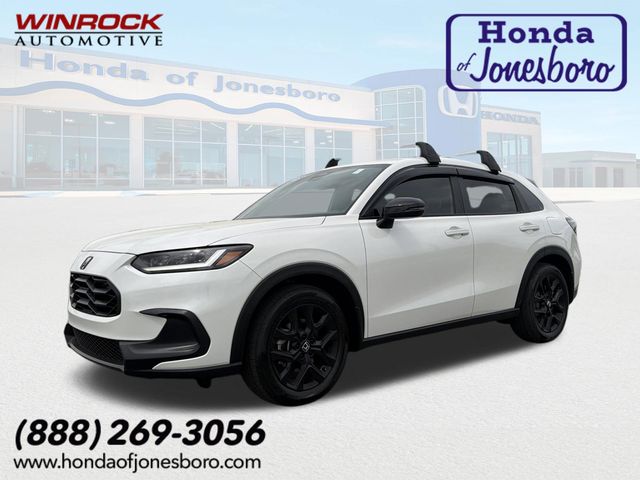 Gray (Platinum) 2025 Honda HR-V Sport AWD SUV / Crossover All-Wheel Drive Continuously Variable Transmission