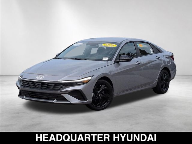 Fluid Metal 2026 Hyundai Elantra SEL Sport FWD Sedan Front-Wheel Drive Continuously Variable Transmission