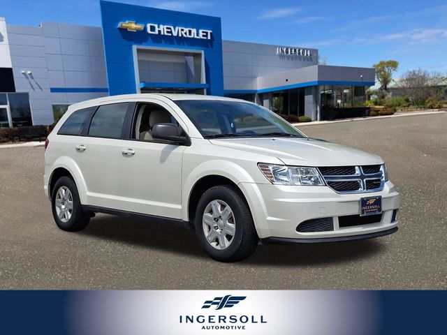 Pearl White Tri-Coat 2012 Dodge Journey SUV / Crossover Front-Wheel Drive 4-Speed Automatic
