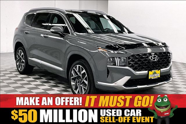 Hampton Gray 2023 Hyundai Santa Fe SUV / Crossover All-Wheel Drive 8-Speed Dual Clutch