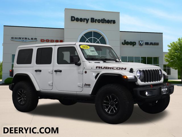 Bright White Clearcoat 2026 Jeep Wrangler SUV / Crossover Four-Wheel Drive 8-Speed Automatic
