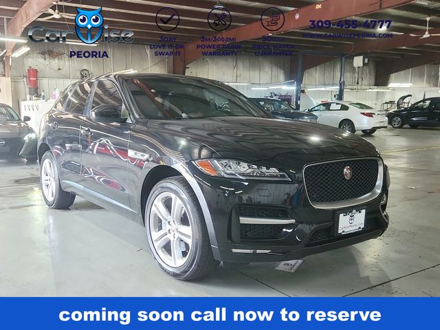Black 2017 Jaguar F-PACE SUV / Crossover All-Wheel Drive 8-Speed Automatic