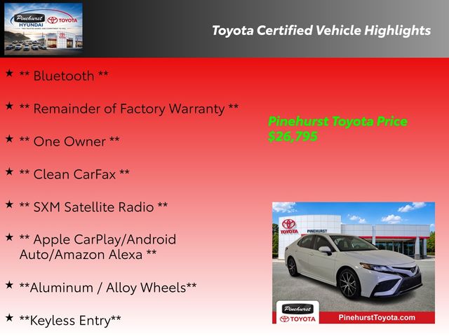 Used 2024 Toyota Camry Sedan