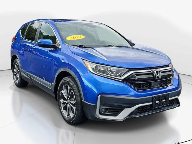 Aegean Blue Metallic 2021 Honda CR-V SUV / Crossover All-Wheel Drive Continuously Variable Transmission