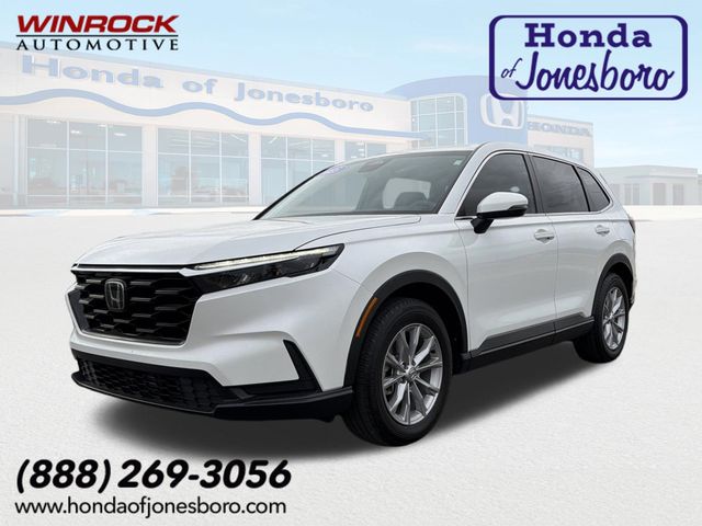 Platinum White Pearl 2025 Honda CR-V EX AWD SUV / Crossover All-Wheel Drive Continuously Variable Transmission