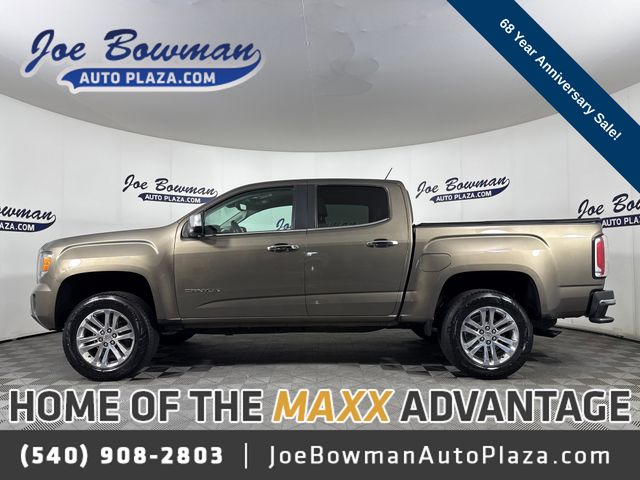Bronze Alloy Metallic 2016 GMC Canyon SLT Crew Cab 4WD Pickup Truck Four-Wheel Drive 6-Speed Automatic