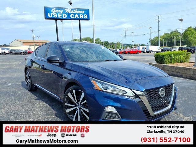 Deep Blue Pearl 2020 Nissan Altima Sedan Front-Wheel Drive Continuously Variable Transmission