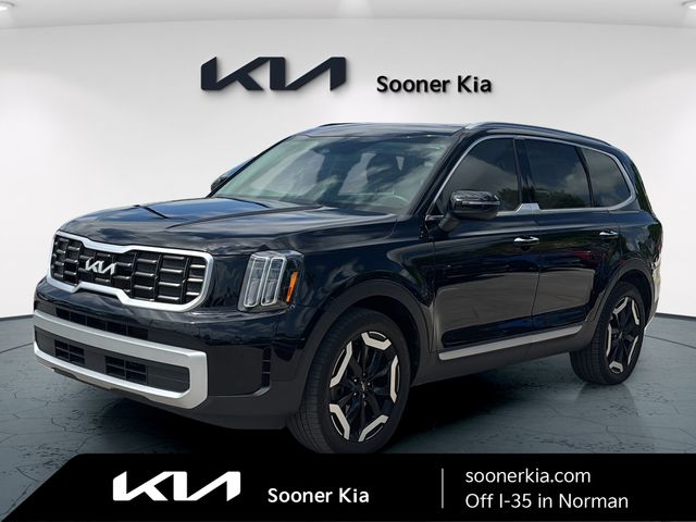 Ebony Black 2024 Kia Telluride S AWD SUV / Crossover All-Wheel Drive 8-Speed Automatic