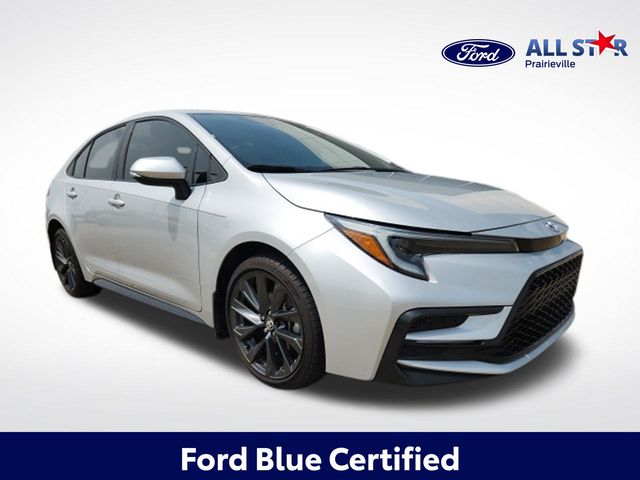 Classic Silver Metallic 2024 Toyota Corolla Sedan Front-Wheel Drive Continuously Variable Transmission