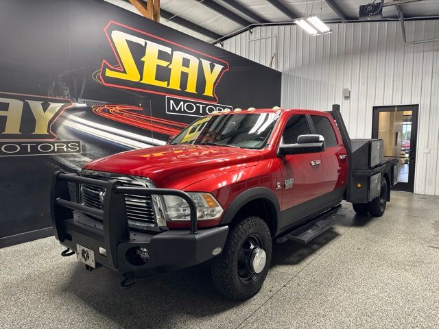 Inferno Red Crystal Pearlcoat 2010 Dodge RAM 3500 Pickup Truck 6-Speed Automatic