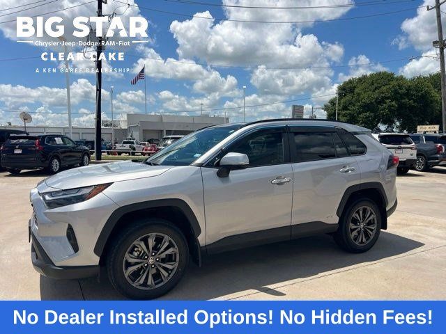2023 Toyota RAV4 Hybrid Limited Silver at North Houston Mitsubishi