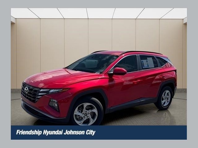 Calypso Red 2023 Hyundai Tucson SUV / Crossover Front-Wheel Drive 8-Speed Automatic