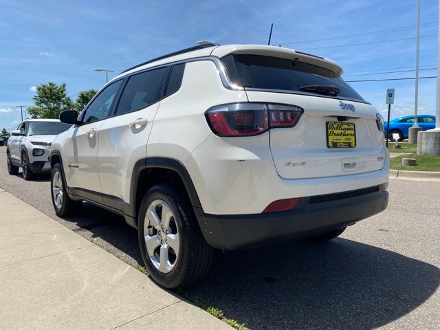 2020 Jeep Compass Latitude - White Clearcoat exterior view 8