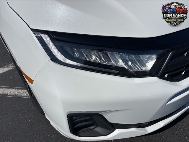 White 2025 Honda Odyssey Sport-L FWD Minivan Front-Wheel Drive Automatic