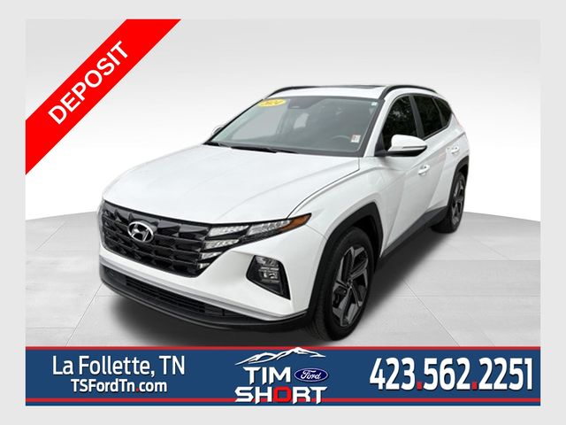 White Pearl 2024 Hyundai Tucson SUV / Crossover Front-Wheel Drive 8-Speed Automatic