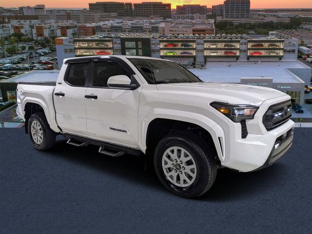 White 2024 Toyota Tacoma Pickup Truck 4X2 8-Speed Automatic