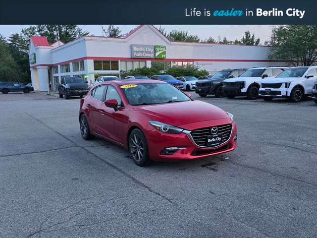 Soul Red Metallic 2018 Mazda MAZDA3 Hatchback Front-Wheel Drive 6-Speed Automatic