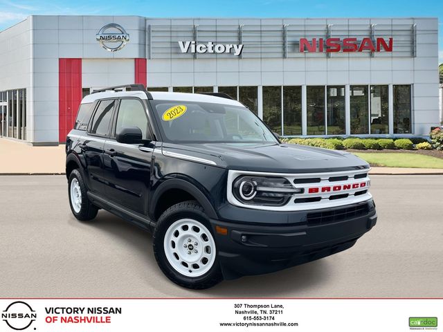Blue Metallic 2023 Ford Bronco Sport Heritage AWD SUV / Crossover All-Wheel Drive 8-Speed Automatic