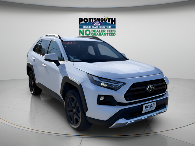 White 2024 Toyota RAV4 Adventure AWD SUV / Crossover All-Wheel Drive 8-Speed Automatic