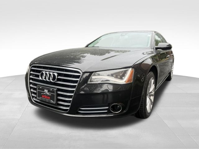 Black 2012 Audi A8 Sedan 8-Speed Automatic