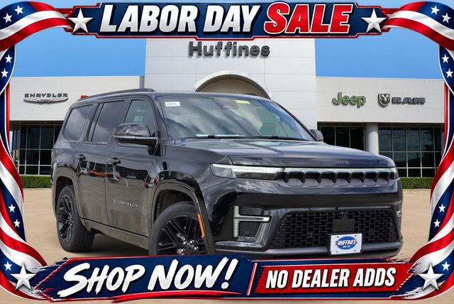 High Gloss Black 2026 Jeep Grand Wagoneer L SUV / Crossover Four-Wheel Drive 8-Speed Automatic