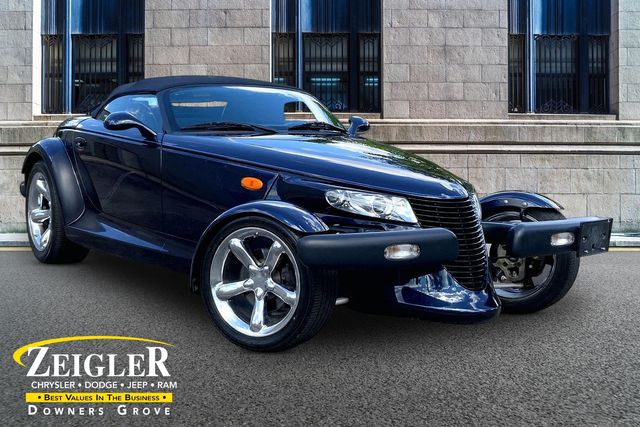 Blue 2001 Chrysler Prowler 2 Dr STD Convertible Convertible Rear-Wheel Drive 4-Speed Automatic