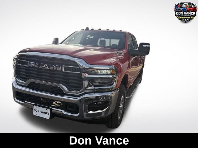 Flame Red Clearcoat 2026 RAM 3500 Big Horn Crew Cab LB 4WD Pickup Truck Four-Wheel Drive 8-Speed Automatic
