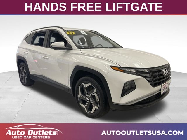 Serenity White Pearl 2023 Hyundai Tucson SUV / Crossover All-Wheel Drive 8-Speed Automatic
