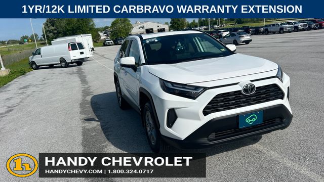 White 2025 Toyota RAV4 SUV / Crossover All-Wheel Drive 8-Speed Automatic