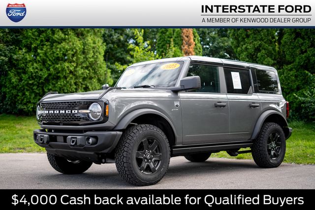 Gray Metallic 2025 Ford Bronco SUV / Crossover Four-Wheel Drive Automatic