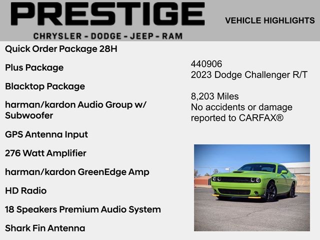 2023 Dodge Challenger R/T 2