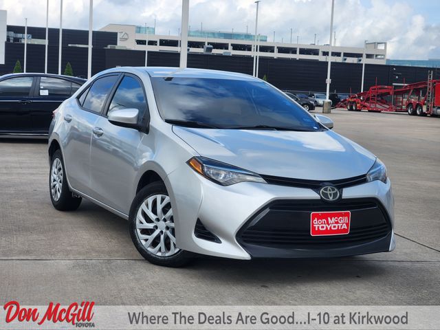 Classic Silver Metallic 2017 Toyota Corolla Sedan Front-Wheel Drive Continuously Variable Transmission
