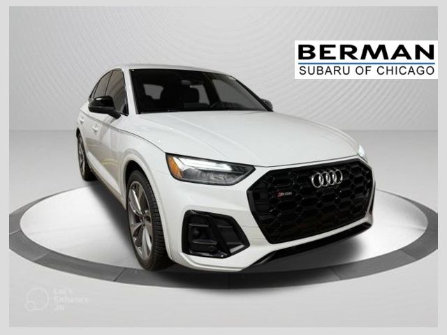 White 2021 Audi SQ5 Sportback Sedan All-Wheel Drive 8-Speed Automatic