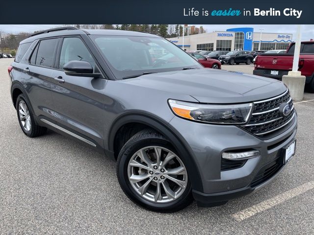 Gray Metallic 2024 Ford Explorer SUV / Crossover All-Wheel Drive Automatic