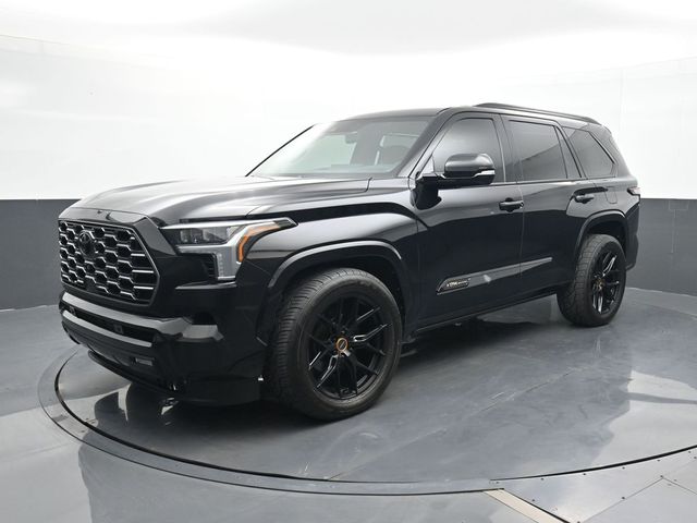 Midnight Black Metallic 2025 Toyota Sequoia SUV / Crossover Four-Wheel Drive Automatic