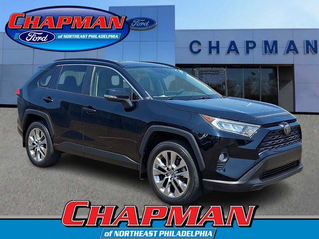 Midnight Black Metallic 2019 Toyota RAV4 SUV / Crossover All-Wheel Drive 8-Speed Automatic