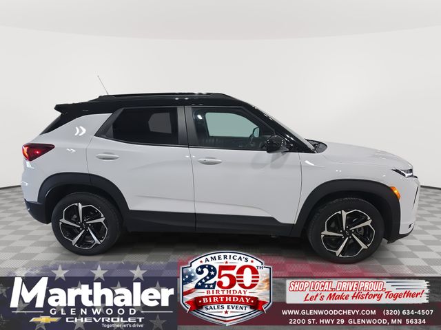 Summit White 2023 Chevrolet Trailblazer SUV / Crossover Four-Wheel Drive 9-Speed Automatic