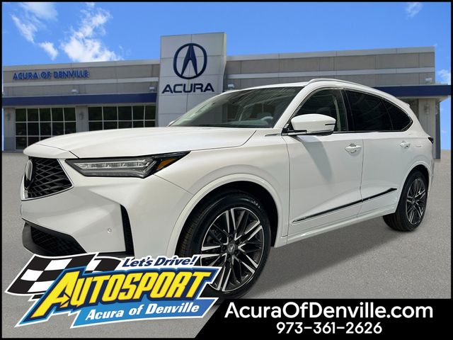 2026 Acura MDX Advance Package - Solar Silver Metallic exterior view 1