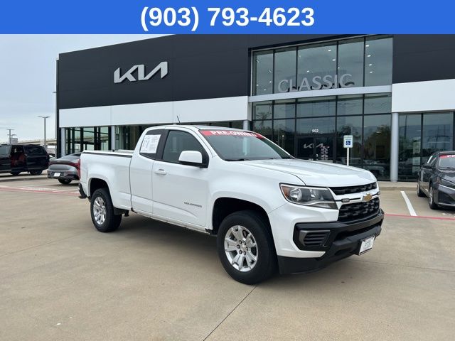 Summit White 2022 Chevrolet Colorado Pickup Truck 4X2 6-Speed Automatic