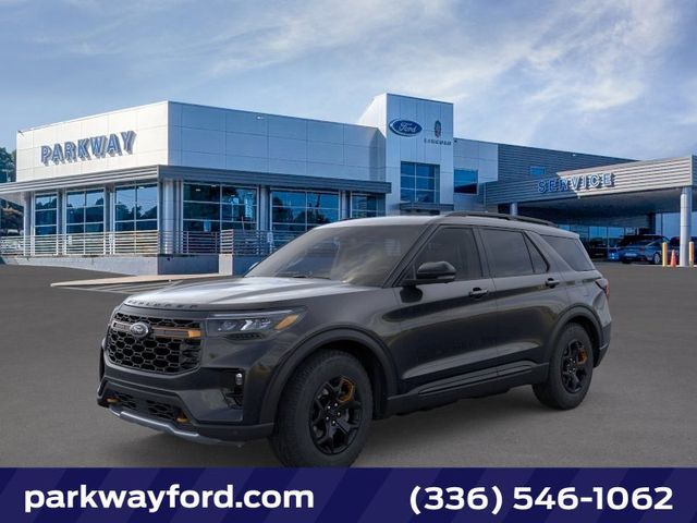 Black Metallic 2026 Ford Explorer Tremor AWD SUV / Crossover All-Wheel Drive Automatic