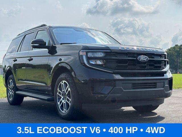 Agate Black Metallic 2025 Ford Expedition SUV / Crossover Four-Wheel Drive Automatic