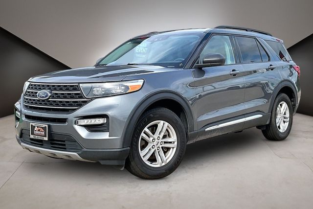 Gray Metallic 2024 Ford Explorer XLT AWD SUV / Crossover All-Wheel Drive Automatic
